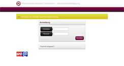 Desktop Screenshot of jahresbericht.pvoe.at
