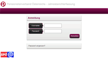 Tablet Screenshot of jahresbericht.pvoe.at